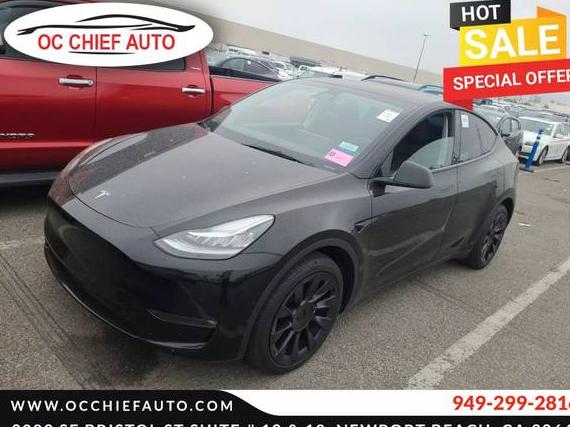 TESLA MODEL Y 2022 7SAYGDEE8NF449657 image